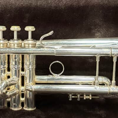 Bach Stradivarius Trumpet Model 37, Silver Finish image 1