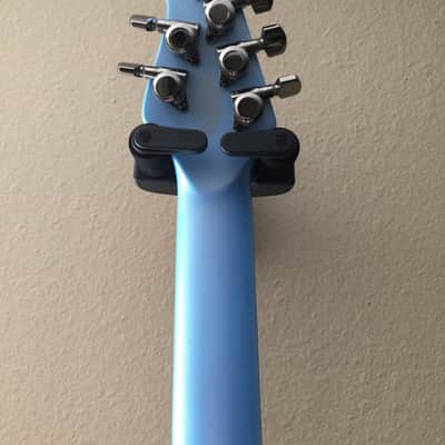 Ernie Ball Music Man Majesty 2014 Baby Blue and Tangerine Dream image 5