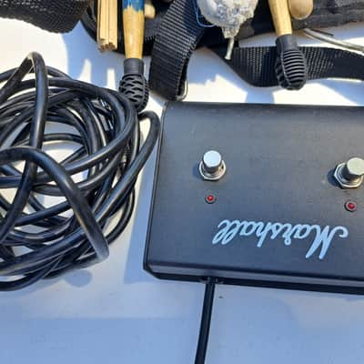 Marshall M-PEDL-91003 2-Way Amp Footswitch with LEDs 2010s - Black image 1