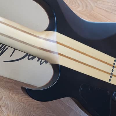 Harley Benton Amarok 7 String Guitar - Black Flame Burst image 8