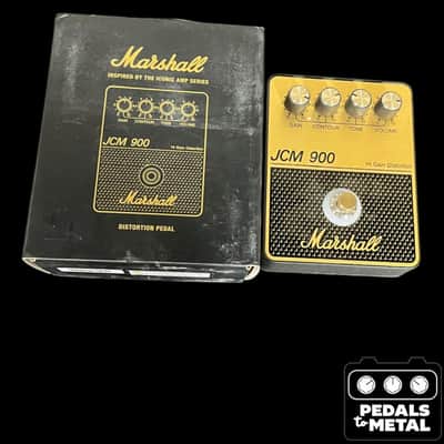 Marshall JCM 900 Overdrive Pedal 2025 - Present - Black / Gold - X16603 image 1