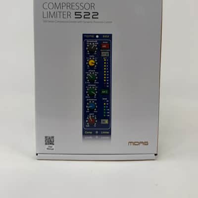 Midas 522 500 Series Compressor / Limiter Module 2010s - Blue image 1