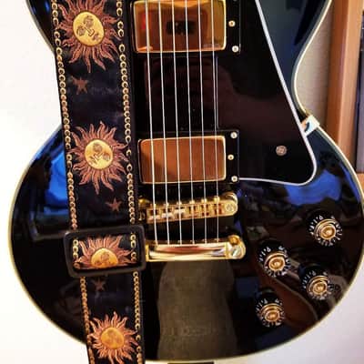 4x Metric LP Black with Gold Custom Guitar Speed Dial Knobs Control Knobs for Epi Les Paul/Import Guitar Bass w/Coarse 5.8mm Split Pots image 3