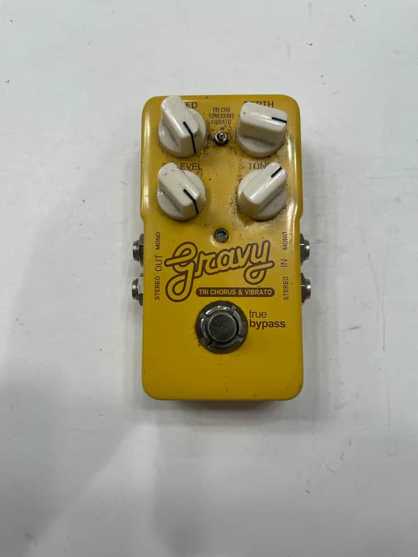 TC Electronic Gravy Tri Chorus & Vibrato Stereo Rare Guitar Effect Pedal image 1