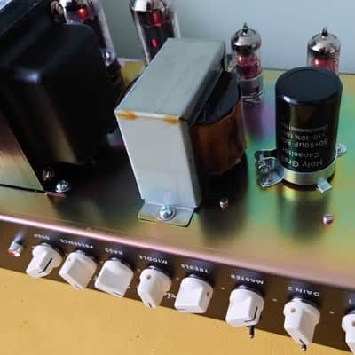 CERIATONE SON OF YETI HOT RODDED HANDWIRED MARSHALL PLEXI 20W image 4
