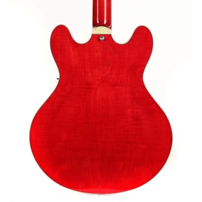 Eastman T486-RD Semi-Hollowbody Red image 6