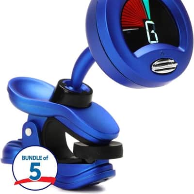 Snark SN-1X Guitar and Bass Tuner 5-pack image 2