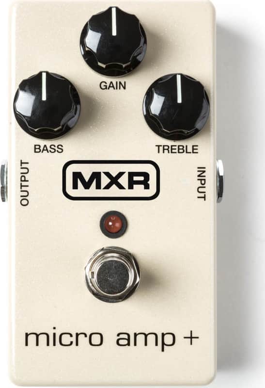MXR M233 Micro Amp+ Boost Effects Pedal image 1