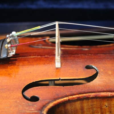 Early 1900's Antonius Stradivarius Copy Made in Germany 4/4 Violin Bild 18