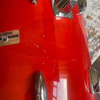 Yamaha 8000 Turbo Tour - 14x14 tom (Model TT814T)- Red Wood (RW) - tour custom image 12