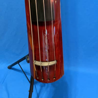 NS Design WAV4c Electric Upright Bass  Transparent Red image 7