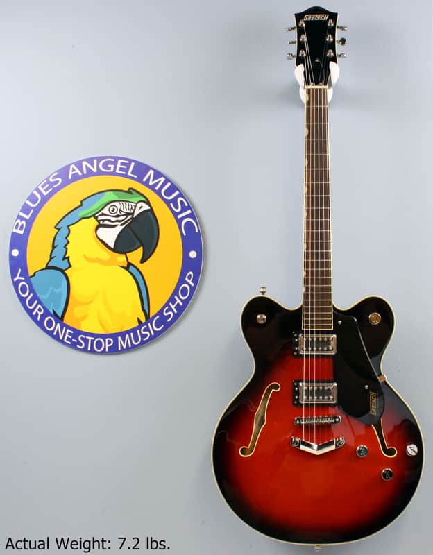 Gretsch Guitars G5622 Electromatic Center Block Double-Cut With V-Stoptail, Claret Burst image 1