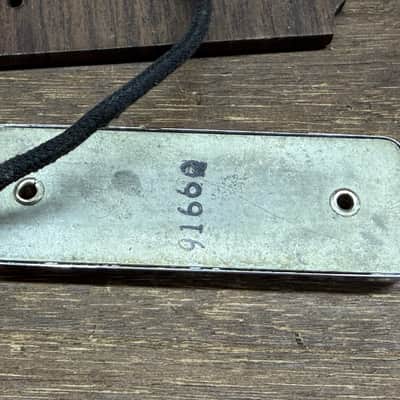 Harmony Hershey Bar Pickup 60s - Chrome Stratotone image 2