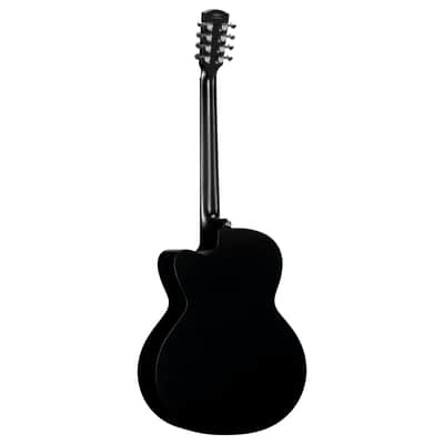 Alvarez ABT60ce 8-String Black Artist Baritone (NEW DEMO) image 4