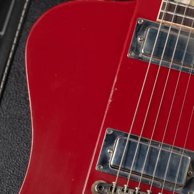 Gibson Custom Shop/Murphy Lab 1963 Firebird V With Maestro Vibrola - Cardinal Red Light Aged image 5