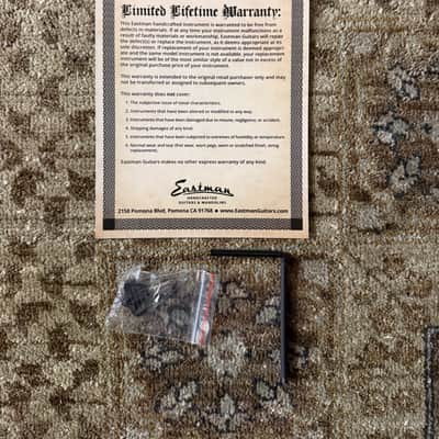Eastman E10OOSS/V Slope Shoulder Acoustic w/ Hard Case & Free Pro Setup image 20