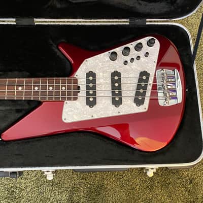 Ernie Ball Music Man Big Al 4SSS 2013 Candy Red image 2