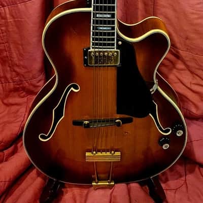 Carl Barney Archtop Jazz box Guitar 1975 - Sunburst image 1
