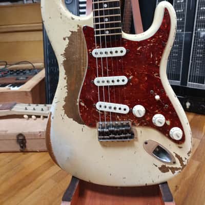 Fender 1961 Stratocaster Heavy Relic 2013 Masterbuilt (John Cruz) - Olympic White image 4