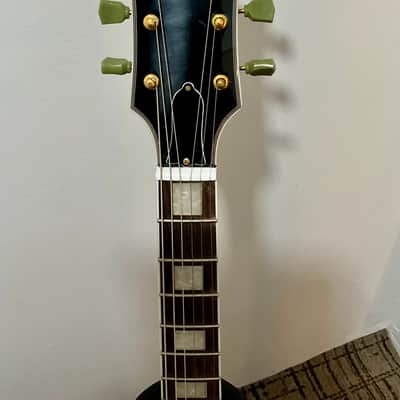 Brewton Les Paul Style Semi-Hollow Body Electric Guitar - Sunburst image 4