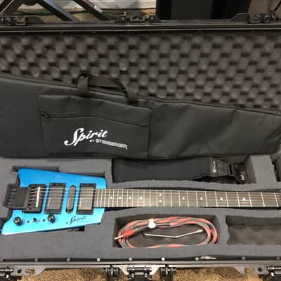 Steinberger GT-Pro Deluxe Frost Blue image 1