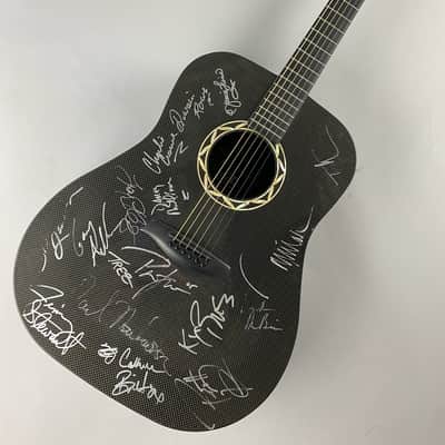 Composite Acoustic Bluegrass Performer - Legacy Artist Series - Carbon Fiber Autographed and Documented by CA. Tim McGraw, Faith Hill, Brooks & Dunn, Pat Green, Gary Allen, ETC. Original Hardshell Case image 2