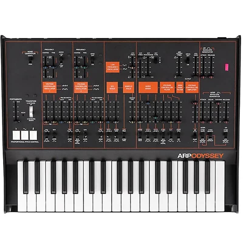 Korg ARP Odyssey Rev3 37-Slim Key Duophonic Analog Synthesizer image 2