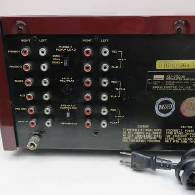 SANSUI AU-20000 INTEGRATED AMPLIFIER ( AMP ) FULLY SERVICED RECAPPED image 12