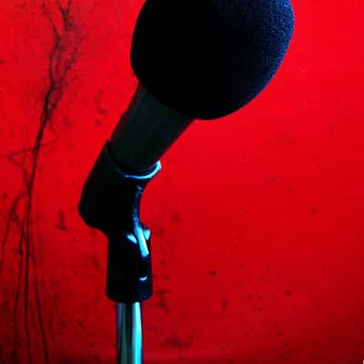 Vintage 1980's Radio Shack Realistic Highball / Shure SM58 Handheld Cardioid Dynamic Microphone Low Z w accessories # 8 image 2