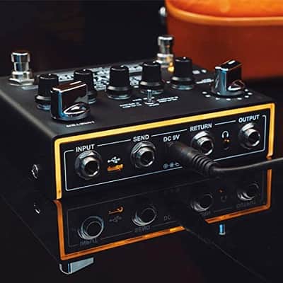 Joyo R-15 Preamp House Multi Effect Pedal 18 Tones 9 AMPs Preamp Simulator,price include the import duty for US buyer image 6