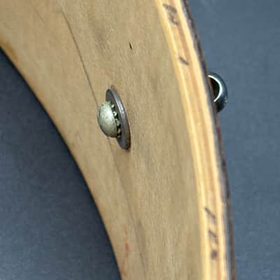 For Restoration Kent Vintage Mahogany Snare Drum Single Point Lugs 1950s Mahogany Wood Needs Parts! image 5