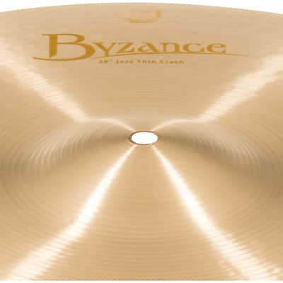 Meinl Byzance Thin Crash 18" B18JTC, Jazz Finish - Crash Cymbal image 3