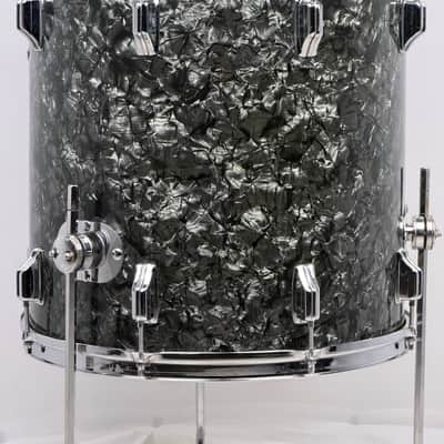 Rogers 22/13/16/5x14" 60's Drum Set - Black Diamond Pearl image 21