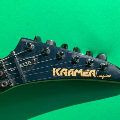 Eddie Van Halen EVH Signed Kramer image 7