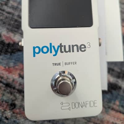 TC Electronic Polytune 3 Polyphonic Tuner Pedal 2017 - Present - White image 6