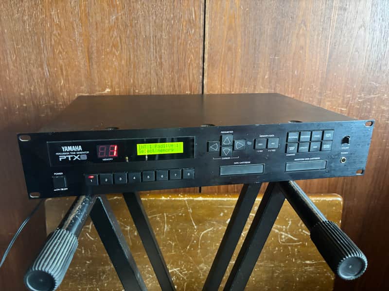 YAMAHA PTX8 PERCUSSION TONE GENERATOR drum synth New internal battery image 1