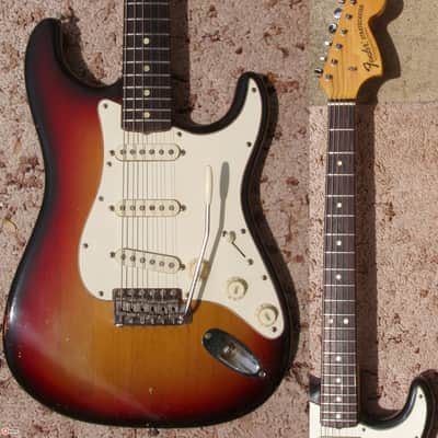 Fender Stratocaster 1971 - 3 Tone Sunburst 4 Bolt image 9