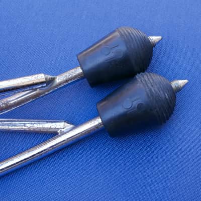 Sonor Bassdrum Spurs Legs Early 80s Champion Phonic Signature image 7