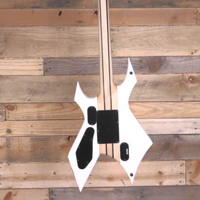 BC Rich Warlock Extreme Electric Guitar Matte White w/ Floyd Rose image 5