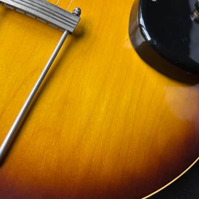 1962 Gibson ES-120T Vintage Hollowbody Electric Guitar Sunburst w/ Original Pickup + Gibson Case image 4