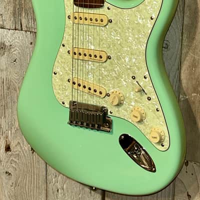 2023 Fender Jeff Beck Artist Series Stratocaster with Hot Noiseless Pickups - Surf Green, With Matching Surf Green Case! Pro Set Up Included! image 5