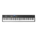 Arturia KeyLab Essential 88-Key Keyboard MIDI Controller with Twin-Line LCD Screen, Chord Play Mode and Compatible with All Major Digital Audio Workstation (Black)
