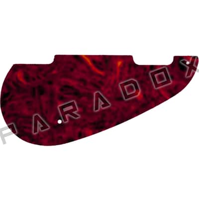 Custom Pickguard For 2020 Made in China Gretsch G5237 Electromatic Double Jet FT - Tortoise Shell Solid (Semi-Transparent) .070" image 1