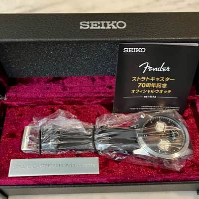 Seiko Fender Limited Edition 1954 70th Anniversary Stratocaster Chronograph X Watch 2024 - Only 1954 Made image 3