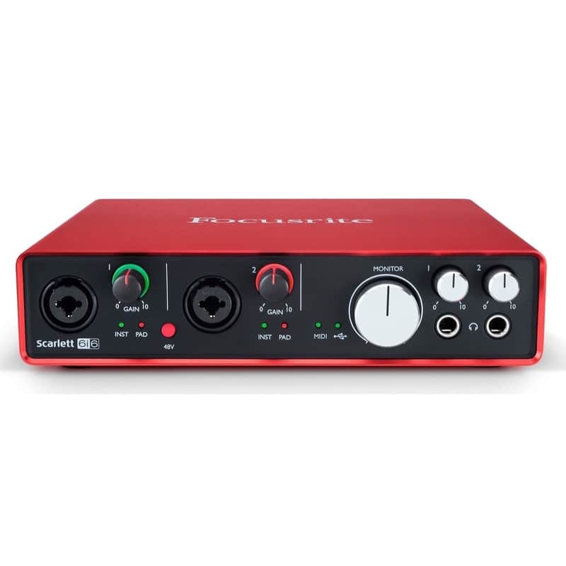 Focusrite Scarlett 6i6 2nd Gen USB Audio Interface image 1