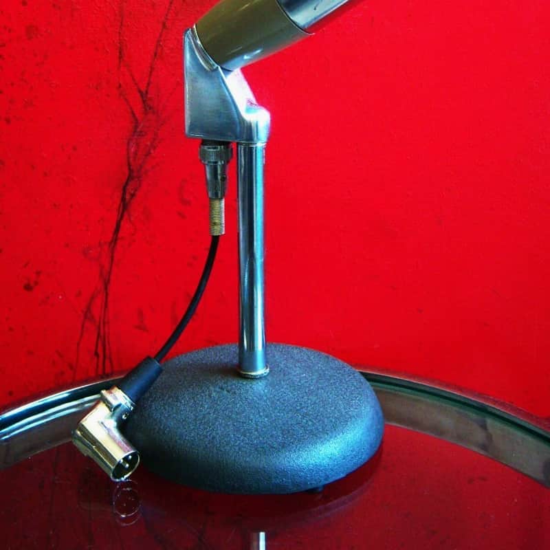 1960’s Electro-Voice 641 Dynamic Microphone Satin Chrome