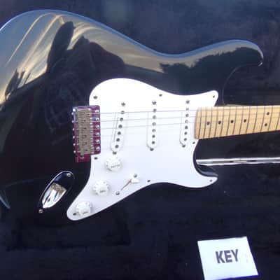2014 Fender Eric Clapton 'Blackie' Stratocaster w/Seymour Duncan and other replacement pickups image 15