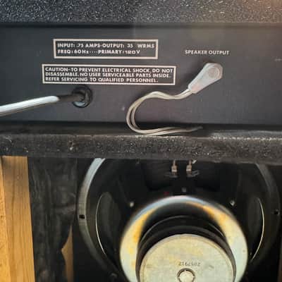 Vintage Kustom V amp bass combo image 3