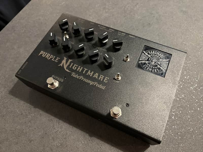 Driftwood Purple Nightmare Tube Preamp Pedal image 1