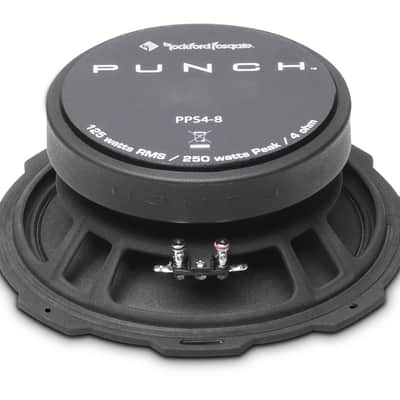 Rockford Fosgate PPS4-8 Punch Pro 8" midrange speaker with 4-ohm voice coil image 8
